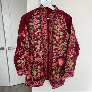 Embroidered jacket